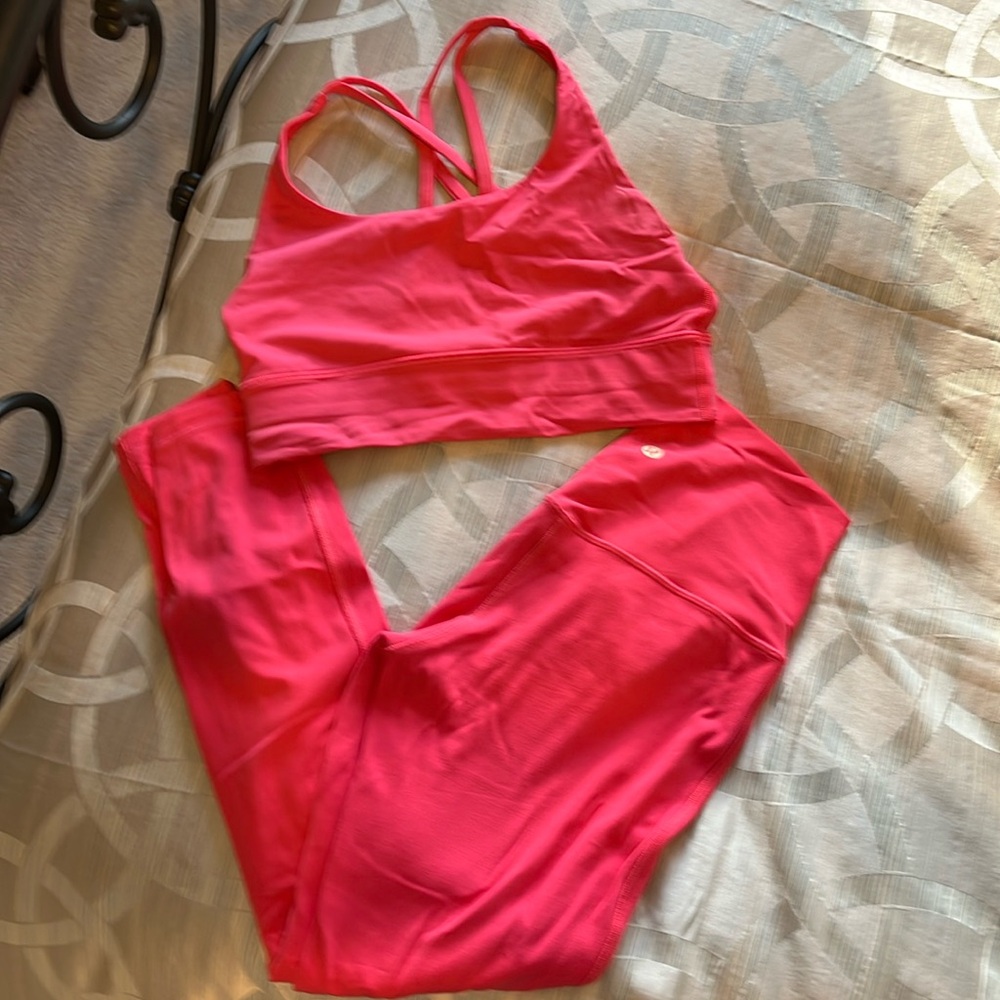 Lululemon set-align leggings and bra
